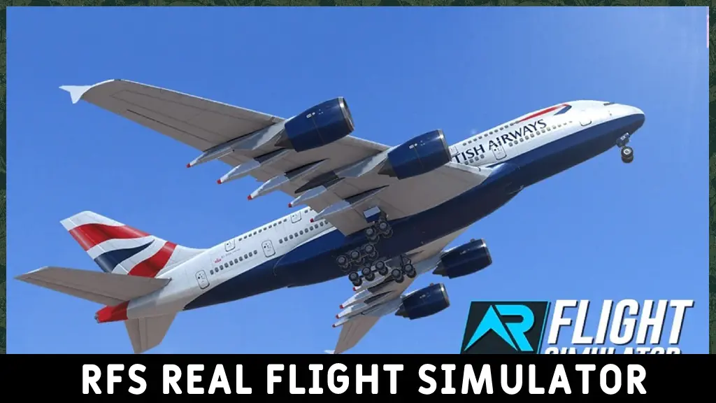 دانلود بازی RFS - Real Flight Simulator مود شده ✈️ | شبیه ساز پرواز و هواپیما