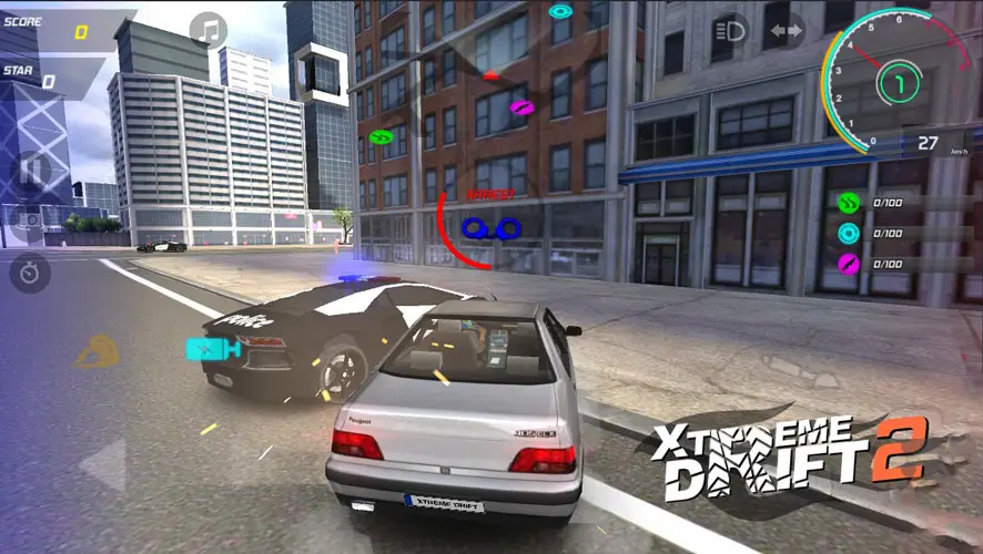 دانلود بازی دریفت بینهایت 2 مود Xtreme Drift 2 برای اندروید